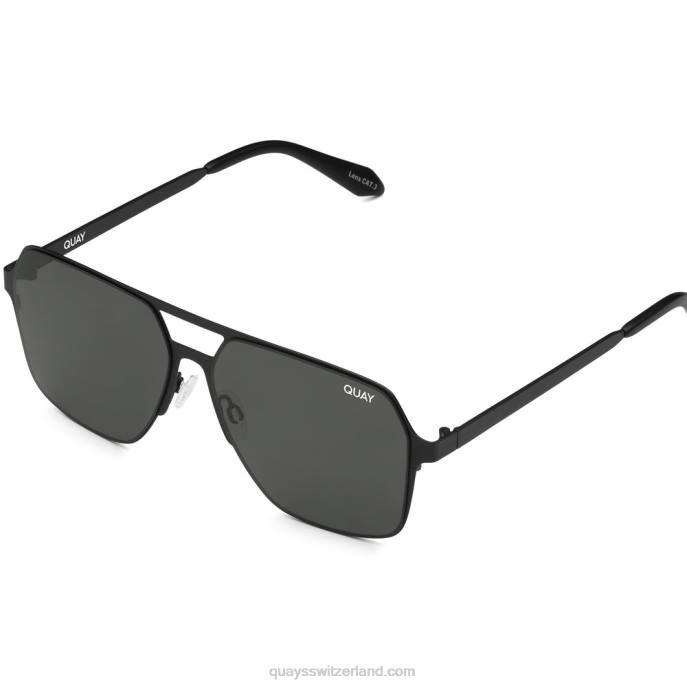 Backstage-Ausweis 00HB902 schwarz/schwarz polarisiert Frauen Quay - Quay brille
