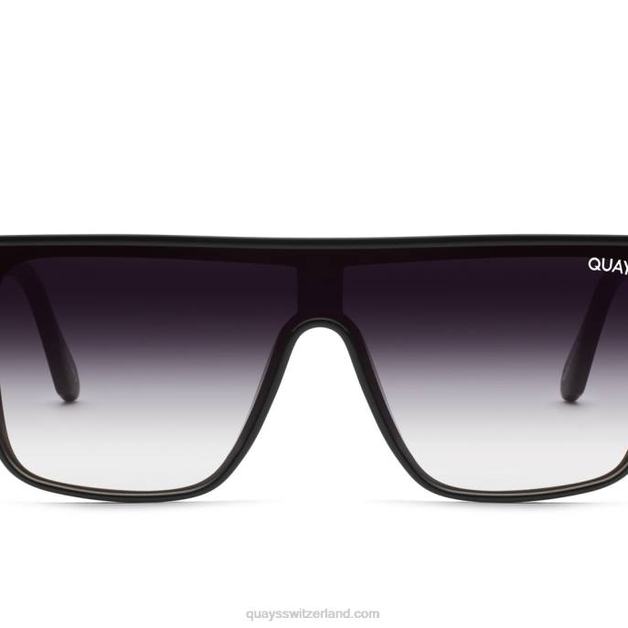Quay sonnenbrille - Einbruch der Dunkelheit 00HB12 schwarz/verblassen Frauen Quay