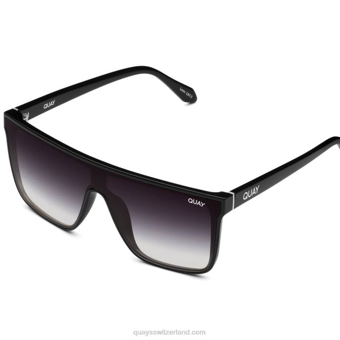 Quay sonnenbrille - Einbruch der Dunkelheit 00HB12 schwarz/verblassen Frauen Quay