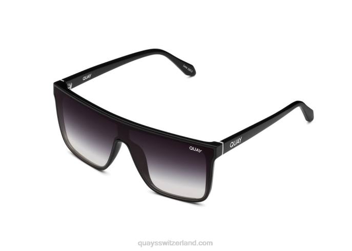 Einbruch der Dunkelheit 00HB497 schwarz/verblassen Frauen Quay - Quay brille