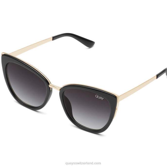 Honig 00HB893 schwarzer Rauch Frauen Quay - Quay brille