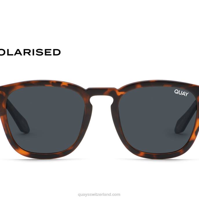 Jackpot 00HB896 matt schildpatt/rauch polarisiert Frauen Quay - Quay brille