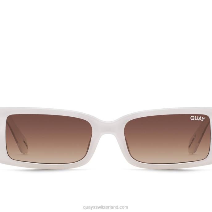 Kunstschule 00HB500 Weiss-braun Frauen Quay - Quay brille