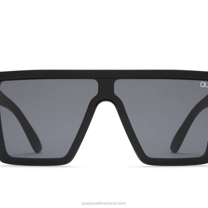 Quay sonnenbrille - Nachsicht 00HB486 schwarzer Rauch Frauen Quay