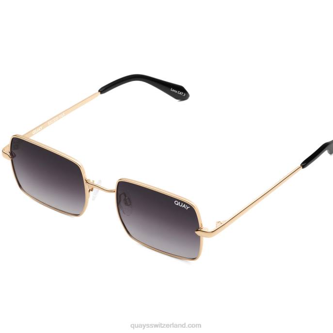 Quays Switzerland - Spreche mit dir später 00HB148 gold/rauch polarisiert Frauen Quay