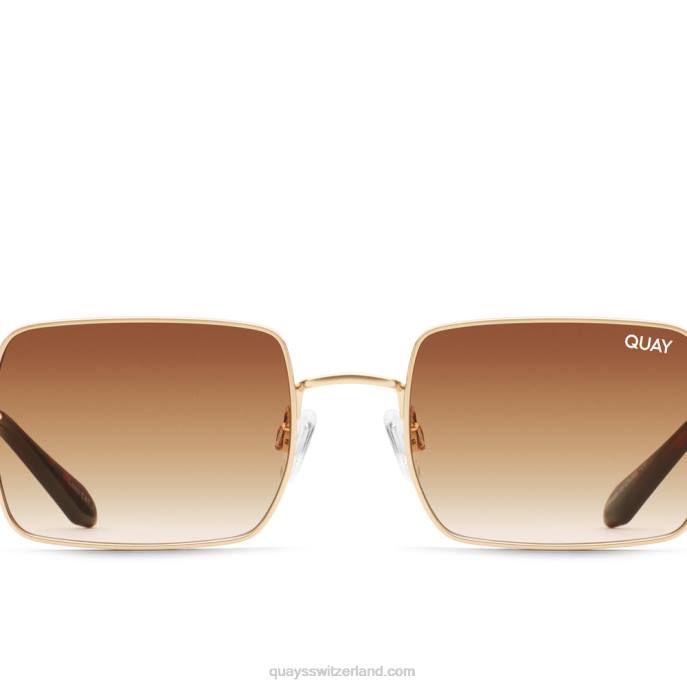 Spreche mit dir später 00HB149 Gold-braun Frauen Quay - Quay brille