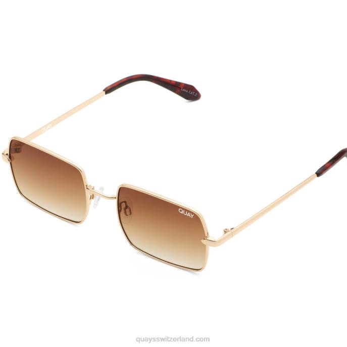 Spreche mit dir später 00HB149 Gold-braun Frauen Quay - Quay brille