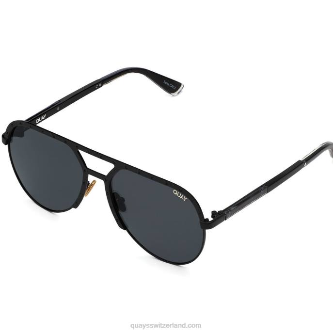 Quay sonnenbrille - auf einer Pause 00HB135 schwarz/schwarz polarisiert Frauen Quay