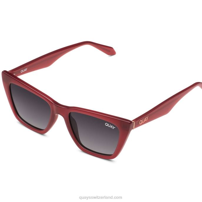 das Sagen haben 00HB531 Gewürz-/Rauchgradient polarisiert Frauen Quay - Quay brille
