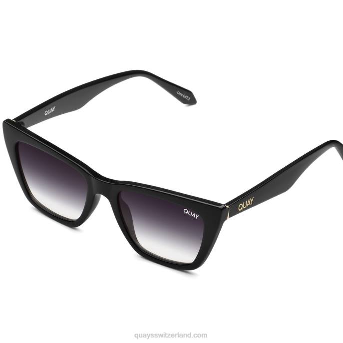 das Sagen haben 00HB534 schwarz/verblassen Frauen Quay - Quay brille