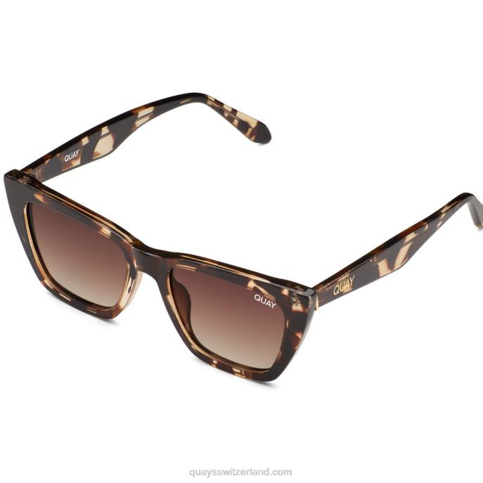 Quay sonnenbrille - das Sagen haben 00HB535 schildpatt/braun Frauen Quay