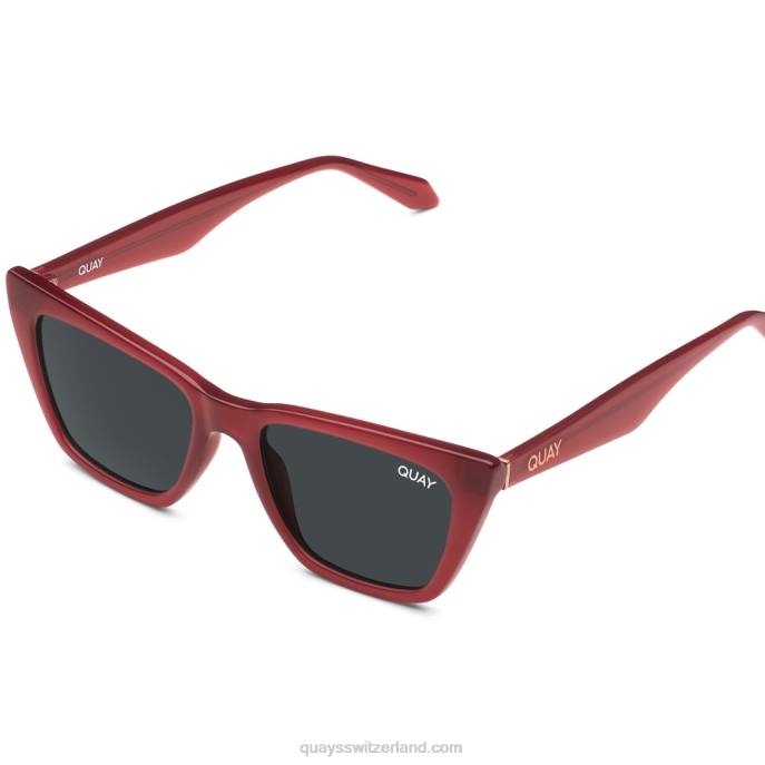Quay sonnenbrille - das Sagen haben 00HB75 Gewürz-/Rauchgradient polarisiert Frauen Quay