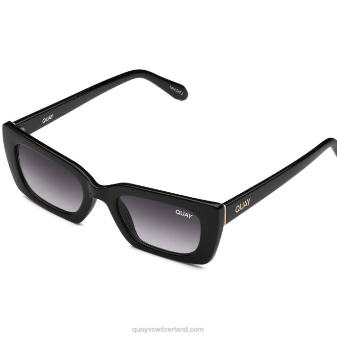 der dl 00HB488 schwarzer Rauch Frauen Quay - Quay brille