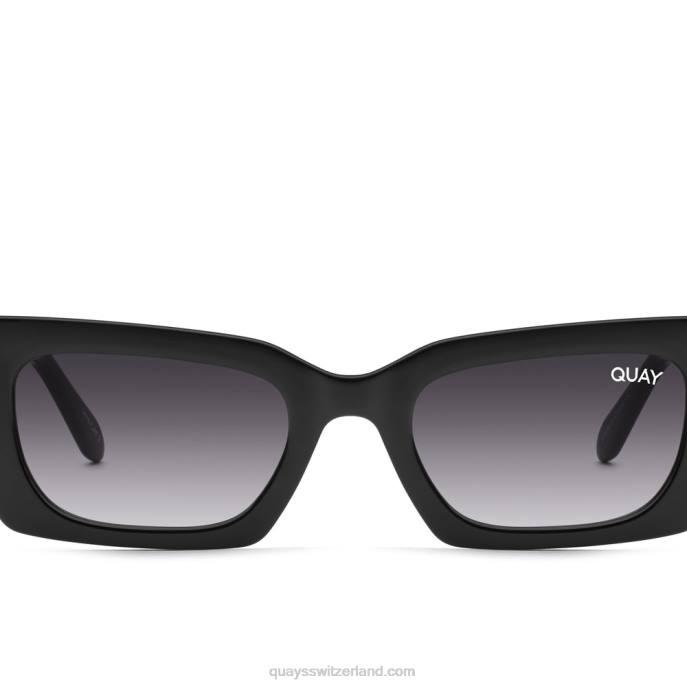 der dl 00HB89 schwarzer Rauch Frauen Quay - Quay brille