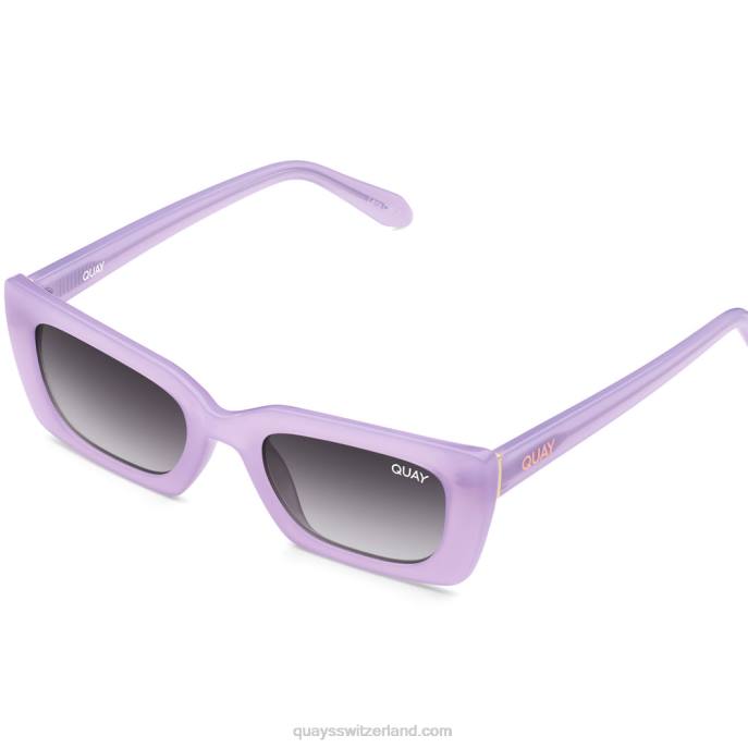 Quay sonnenbrille - der dl 00HB90 Lavendel/Rauch Frauen Quay