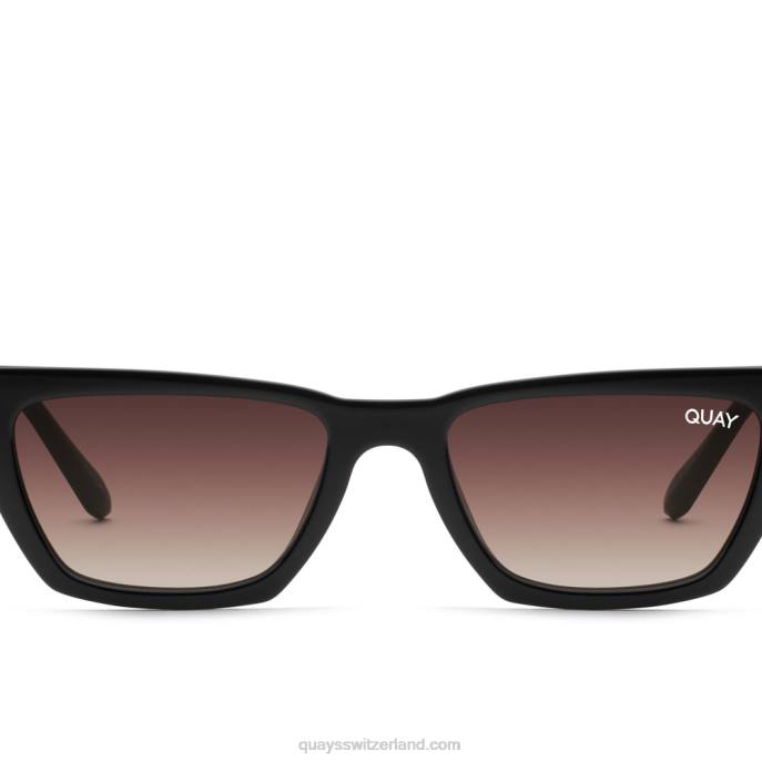 Quays Switzerland - die kween 00HB548 Schwarz Braun Frauen Quay