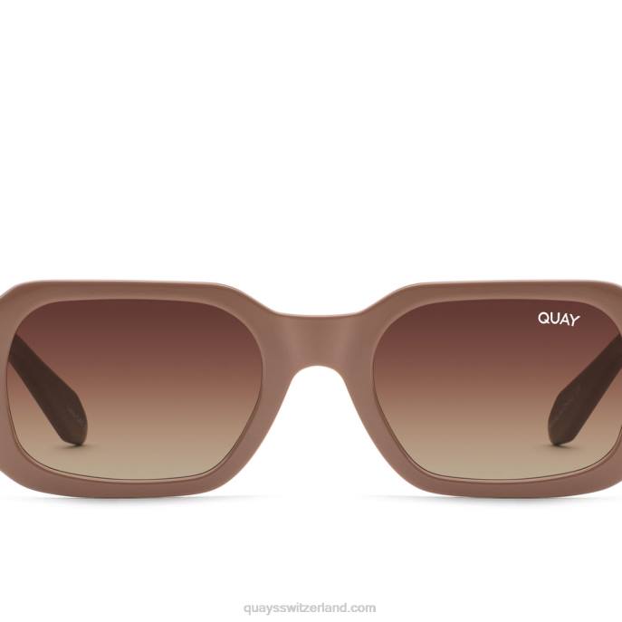 hochgespielt 00HB2 Hafer/braun Frauen Quay - Quay brille