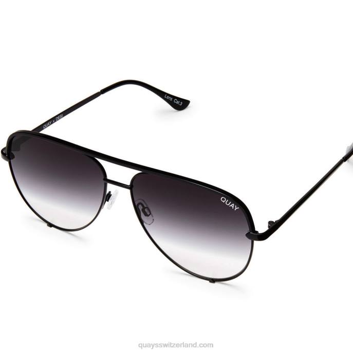 hoher Schlüssel 00HB515 schwarz/verblassen Frauen Quay - Quay brille