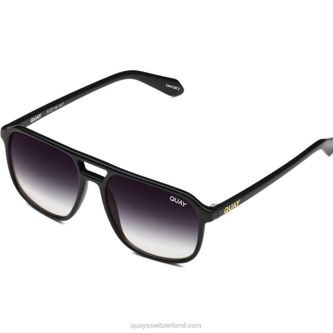 Quays Switzerland - im Flug 00HB862 schwarz/verblassen Frauen Quay