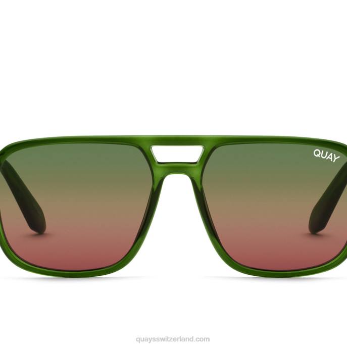 im Flug 00HB863 grün/grün braun Frauen Quay - Quay brille