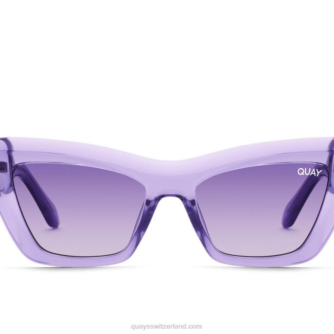 im Radio 00HB143 lila Frauen Quay - Quay brille