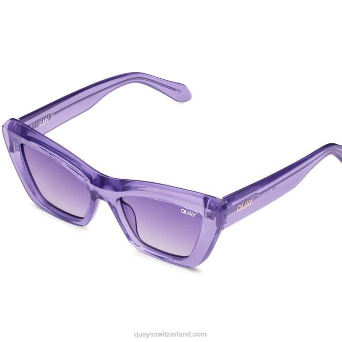 im Radio 00HB143 lila Frauen Quay - Quay brille