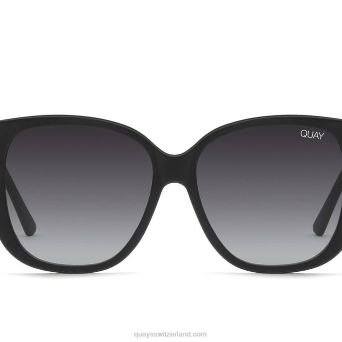 Quay sonnenbrille - immer danach 00HB42 mattschwarz/smoke fade Frauen Quay