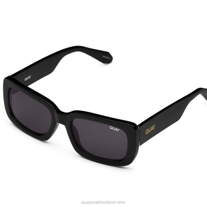 Quay sonnenbrille - jada jada 00HB84 schwarz/schwarz polarisiert Frauen Quay