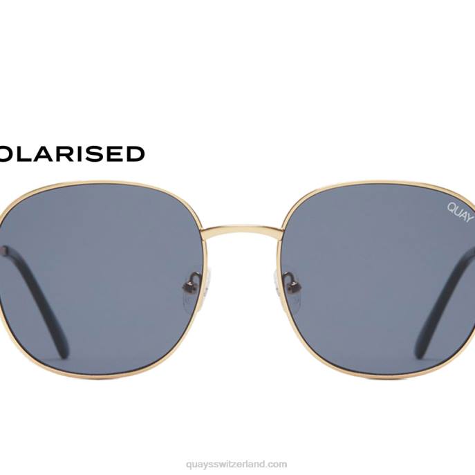 Quays Switzerland - jezabell 00HB520 gold/rauch polarisiert Frauen Quay