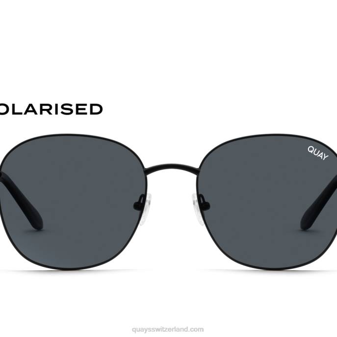jezabell 00HB521 schwarz/rauch polarisiert Frauen Quay - Quay brille