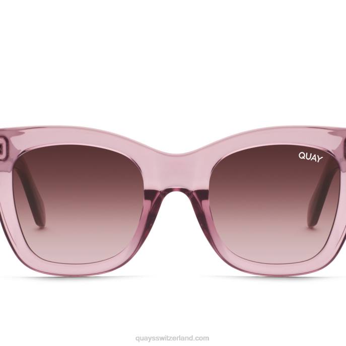 Quay sonnenbrille - nach Geschäftsschluss 00HB831 beere/braunrosa Frauen Quay