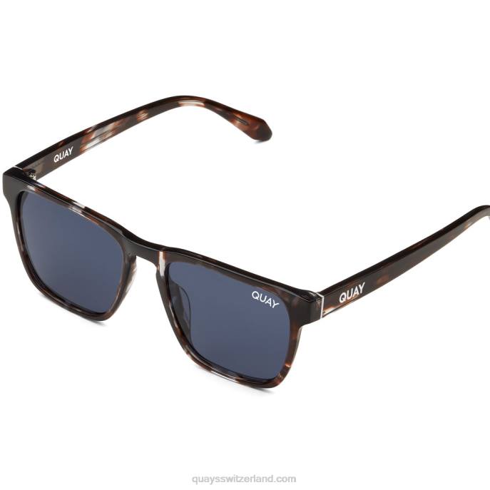 Quays Switzerland - nicht angeschlossen 00HB130 Blau Schildpatt/Navy polarisiert Frauen Quay