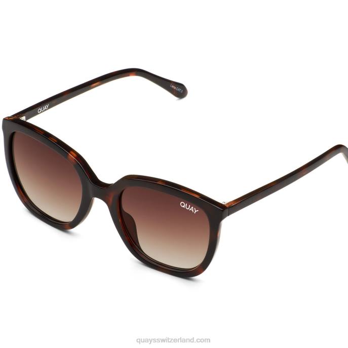 rufen Sie mich an 00HB113 schildpatt/braun Frauen Quay - Quay brille