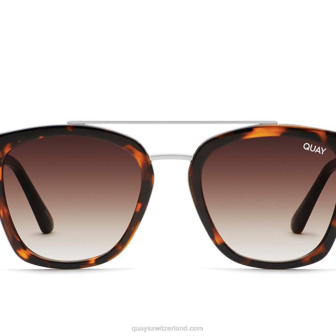 Quay sonnenbrille - süsse Träume 00HB93 schildpatt/braun verblassen Frauen Quay