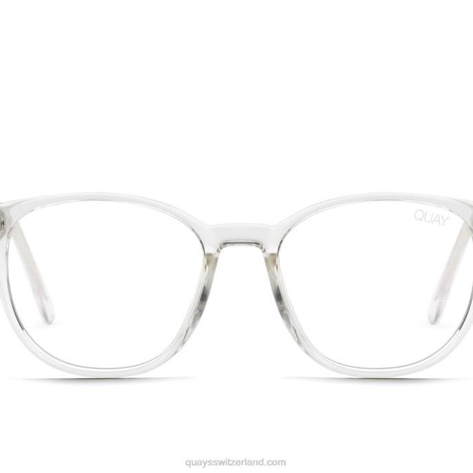 Blaupause mittleres blaues Licht 00HB433 klarQuay - Quay brille