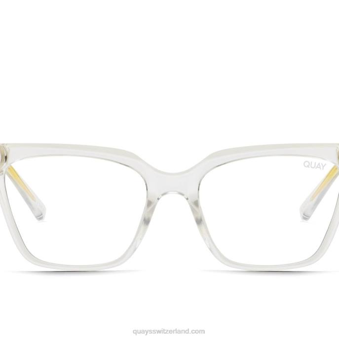 Quay sonnenbrille - CEO blaues Licht 00HB1079 klarQuay