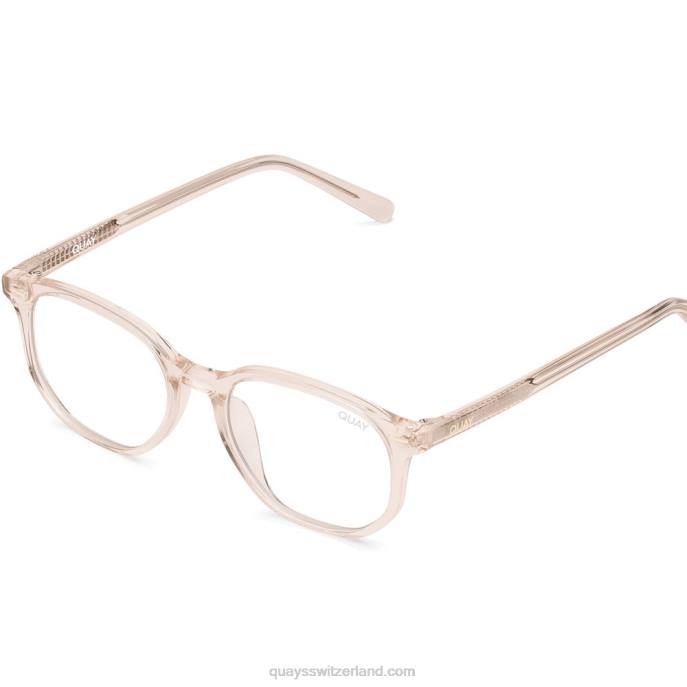 Quays Switzerland - Strg blaues Licht 00HB1107 champagner/klarQuay