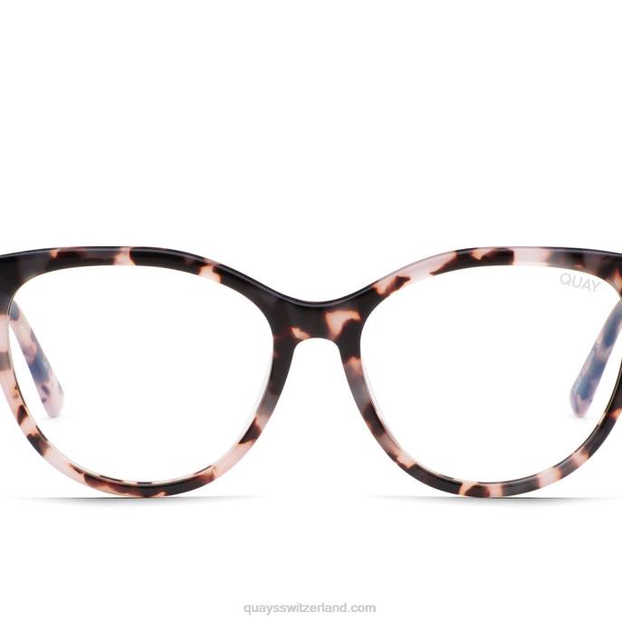 alle Nacht blaues Licht 00HB460 milchig schildkröte/klarQuay - Quay brille