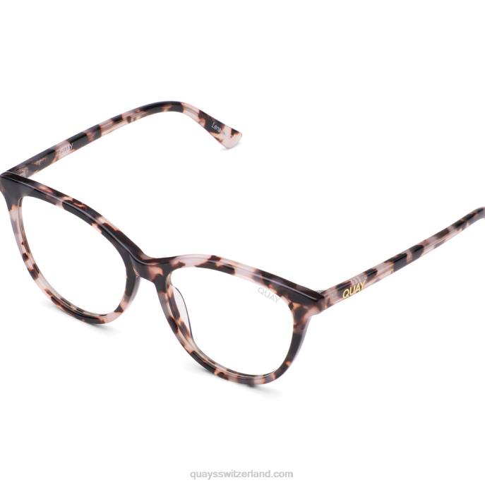 alle Nacht blaues Licht 00HB460 milchig schildkröte/klarQuay - Quay brille