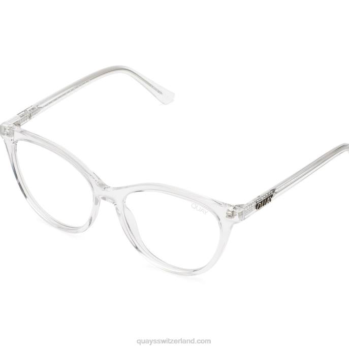 Quay sonnenbrille - alle Nacht blaues Licht 00HB461 klarQuay