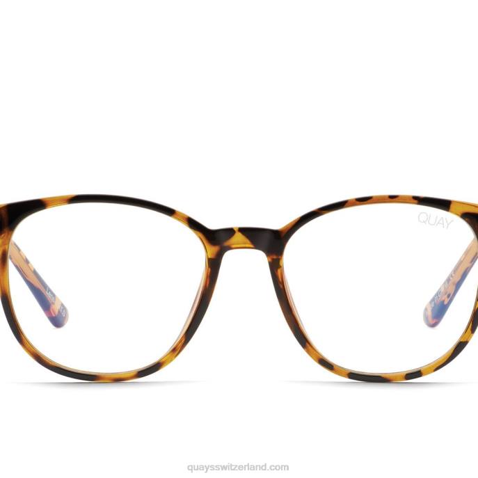 Quay sonnenbrille - blaupause licht 00HB1091 Schildkröte/klarQuay