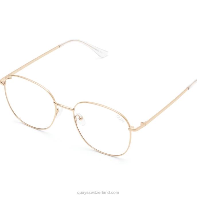 jezabell blaues licht 00HB1078 gold/klarQuay - Quay brille