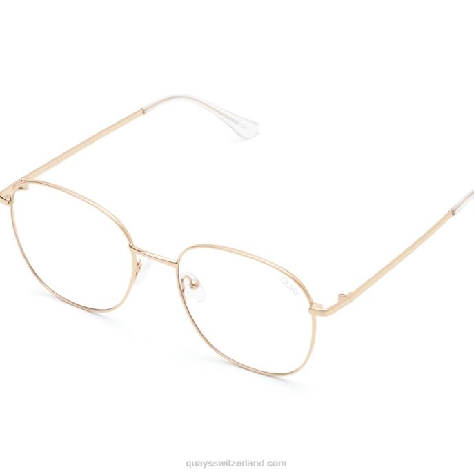 jezabell blaues licht 00HB442 gold/klarQuay - Quay brille