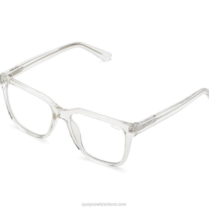 Quay sonnenbrille - verdrahtetes großes blaues Licht 00HB1070 klarQuay