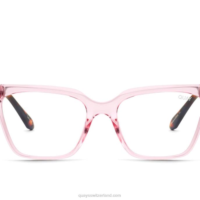 Quay sonnenbrille - CEO 00HB784 blush schildkröte/klarQuay