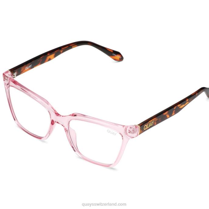 Quay sonnenbrille - CEO 00HB784 blush schildkröte/klarQuay