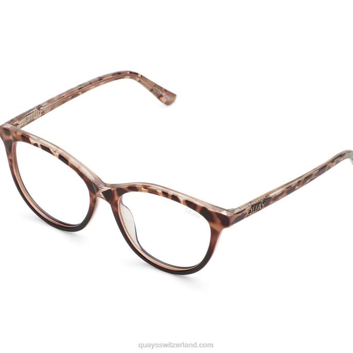 Quay sonnenbrille - Nacht durchmacher 00HB787 tortblk/clrbltQuay
