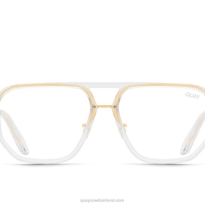 Quay sonnenbrille - erste Reihe 00HB766 klarQuay