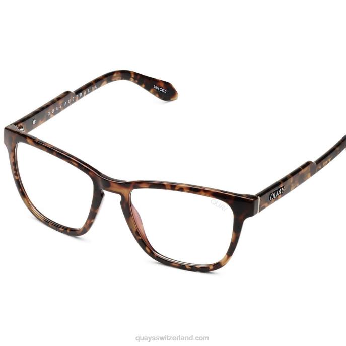 Quay sonnenbrille - fest verdrahtet 00HB751 unerlaubte Handlung/ClrbltQuay