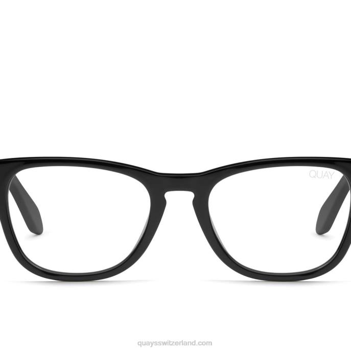 Quay sonnenbrille - fest verdrahtet 00HB760 schwarz/klarQuay